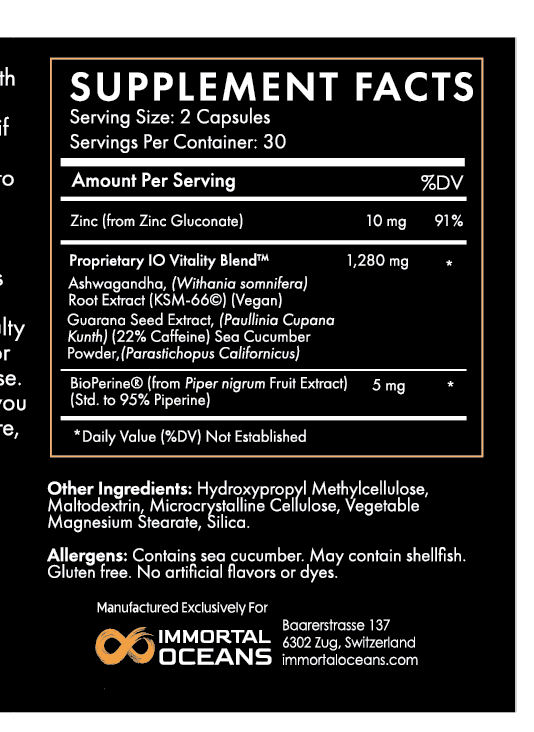Immortal Oceans Vitality - Summer Offer